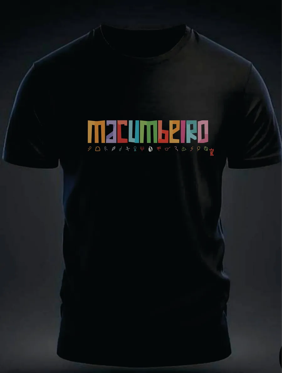 Camiseta Macumbeiro — Pontos — Rei 7 da Lira
